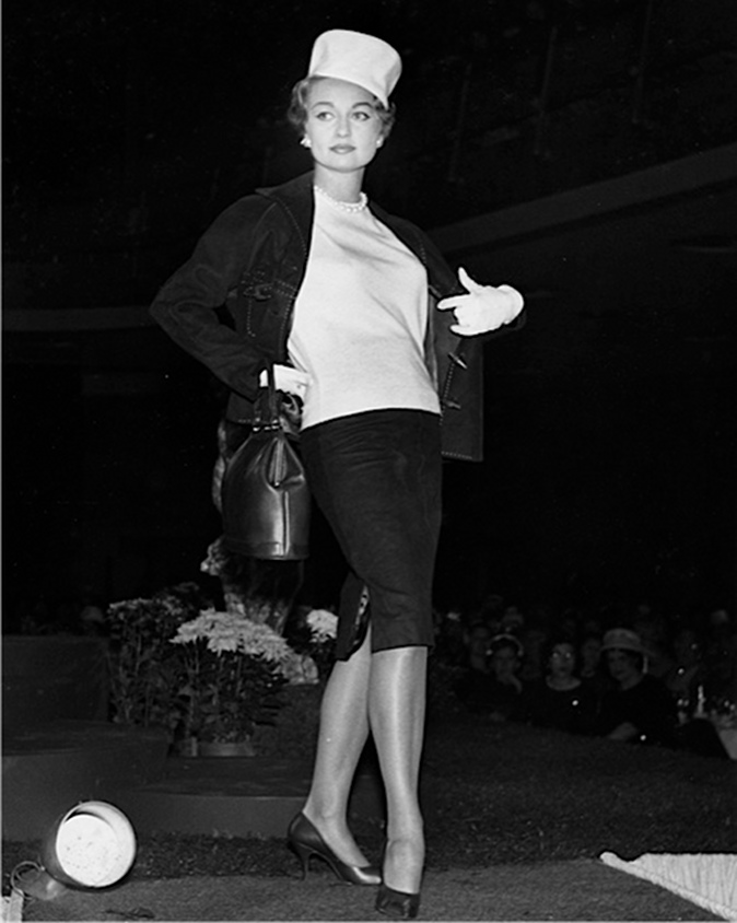 Joan Modeling 1950s