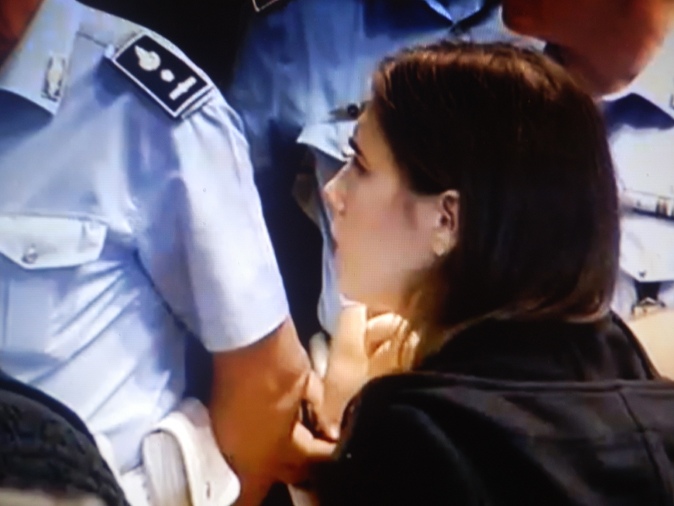 Amanda Knox momenti prima del verdetto
