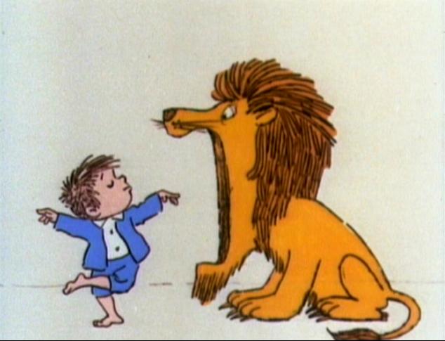 Pierre con il leone