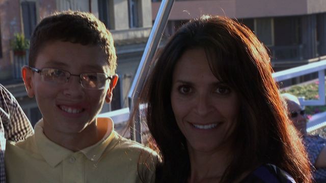 Jake Finkbonner and his mom Elsa Finkbonner