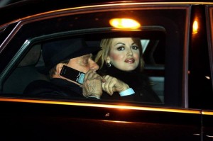 Silvio Berlusconi, Francesca Pascale - Christmas 2012