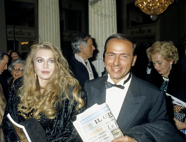 Veronica Lario and Silvio Berlusconi