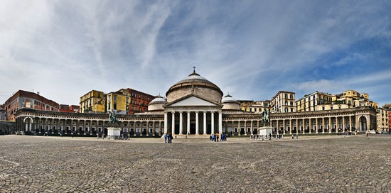 Naples piazza del plebiscito
