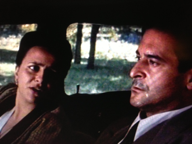 Scene from Italian Film "Open Doors" just before husband brutally rapes and murders his wife.