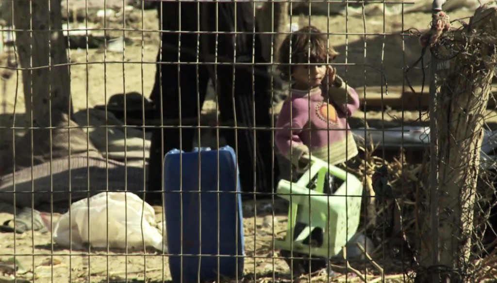 Fermo immagine del video girato a Gaza da Simone Camilli