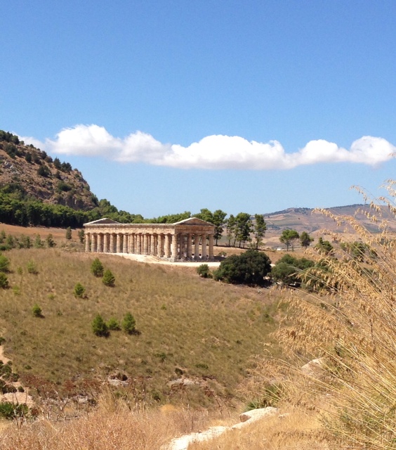The Temple at Segesta. Photo by Trisha Thomas. August 30, 2014