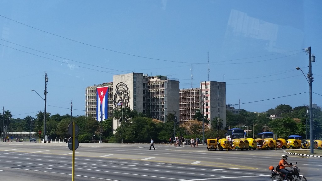 Revolution Square. Havana Cuba. Photo by Gwen Thomas. March 13, 2015