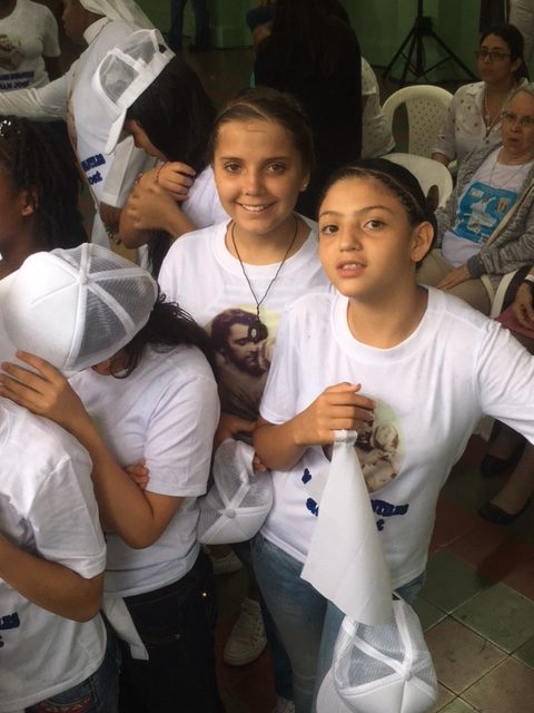 Girls at the San Jose Orphanage in Medellin. Photo by Trisha Thomas, September 10, 2017